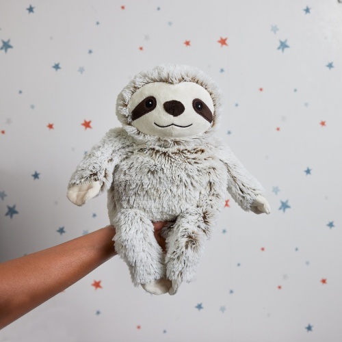 Warmies Marshmallow Sloth Cozy Plush